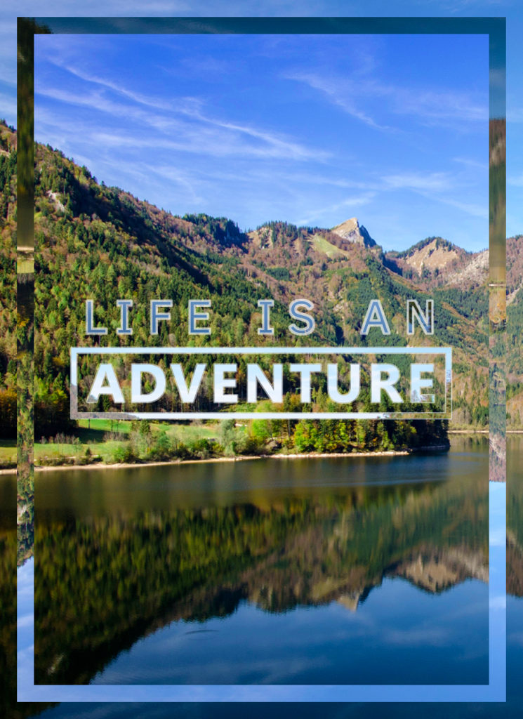 Life Is An Adventure photo collage